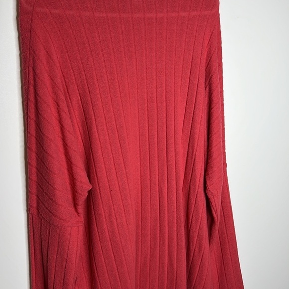 Anthropologie Eri + Ali xL Ribbed Mock Cowl Neck Lightweight Dolman knit Sweater - Picture 9 of 9